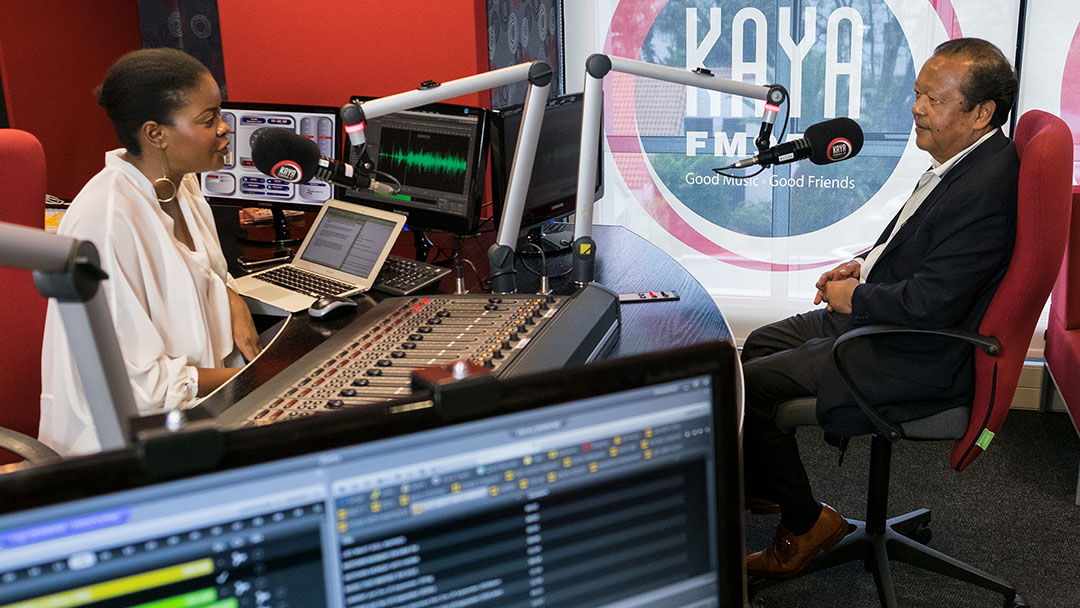 Kaya FM’s radio interview in 2016