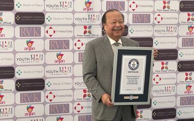 Dans les coulisses : Prix du nouveau record mondial Guinness