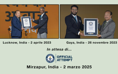 Dietro le quinte: Puntare al 3° record mondiale Guinness (GWR)